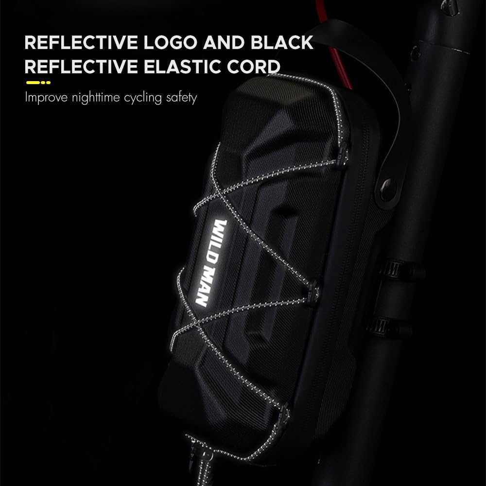 Amazon | バイクハンドルバーバッグ 防水クイックリリース自転車